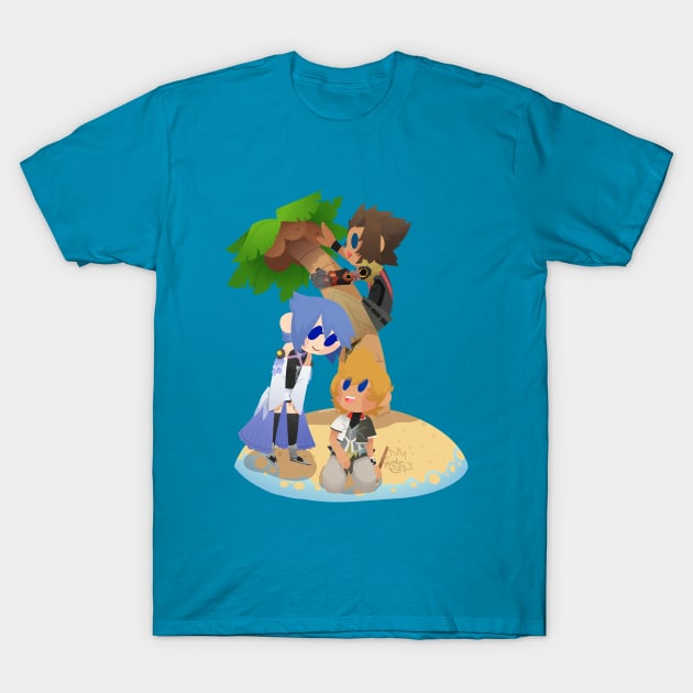 Wayfinder Trio Island T-Shirt by VenaCoeurva